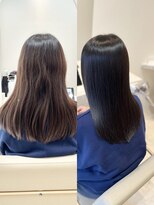 シンシア 銀座(sinsia)&nbsp;細くて繊細な髪質も、sinsで安心ストレート♪