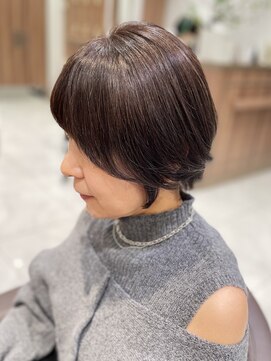 アッシュ 茗荷谷店(Ash) クセ毛でも、ショートを諦めない