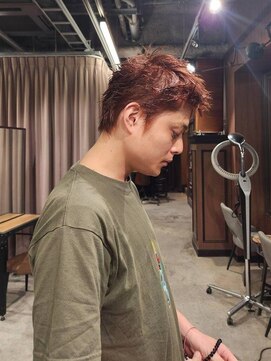 ブロック ジャポン(bloc japon) オレンジブラウン スパイキーショート/池田裕和