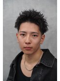 スパイキーショートソフトツイストパーマ