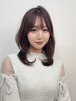 ビューネオ(VIEW NEO)&nbsp;ワンカールで決まるレイヤースタイル/顔まわりカット/谷町四丁目