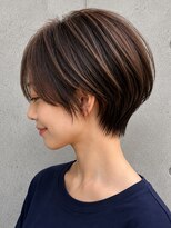 トゥルートラスト 和戸店(True Trust)&nbsp;ショートレイヤー 大人ハイライト ピンクブラウン