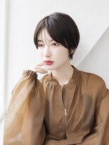 ナツヤ(NATSUYA)&nbsp;ひし形ショートヘアシースルーバング