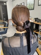 ウェイビー 桜木町店(WAVY) 【WAVY hair set】結婚式タイトシニヨン