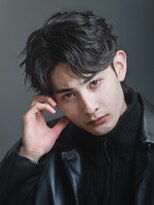 ネイビー 表参道(NAVY) ウェーブ毛流れショート