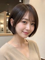 ルポシノエル(rupo si Noel)&nbsp;結べるくびれボブ垢抜けボブ大人ボブ切りっぱなしボブ