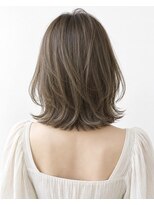 モリワキ 宮之阪店&nbsp;髪質改善カラー×オリーブベージュロブ