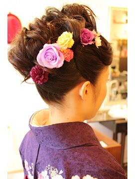 ティクエ(TIQUE) 【TIQUE 野口】鎖骨位の長さ de 袴のセット