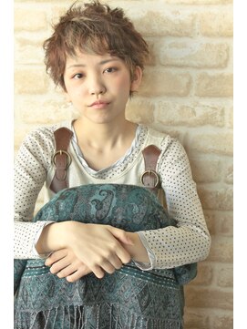 ヘアリゾート アジアグランデ(Hair Resort Asia grande) 【Asia　grande】Saya/パーマ×ベリーショート