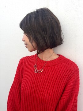 ルーファス 恵比寿 渋谷(Ruufus) 柔らかウェーブボブ【Ruufus 恵比寿渋谷】