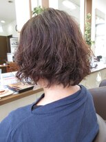 コアフィールフィス(COIFFURE fils) 【見附・今町】ふわくしゃボブ×ピコパーマ【M3D】