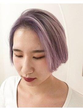 シェリ ヘアデザイン(CHERIE hair design) violet×pink purple