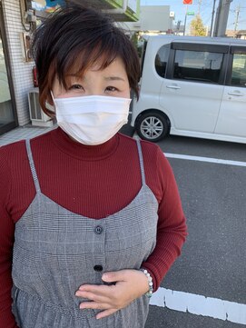 ジーヘアー(G・HAIR) インナーショートボブ