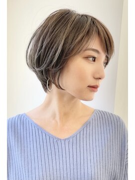 ミチオノザワヘアサロンギンザ 静岡店(Michio Nozawa HAIR SALON Ginza) 似合わせカット×耳掛けくびれショート