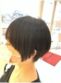 ショートマッシュグラデーション