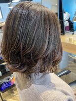 オーク 鷺沼(OAK)&nbsp;ミディアムパーマヘア☆【OAK鷺沼/イルミナカラー/髪質改善】