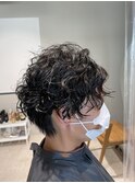 メンズスパイラルパーマ