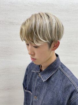 ヒロギンザ 御徒町店(HIRO GINZA) センターパートマッシュ