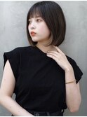 大人かわいい10代20代30代◎インナーカラーボブ 新宿