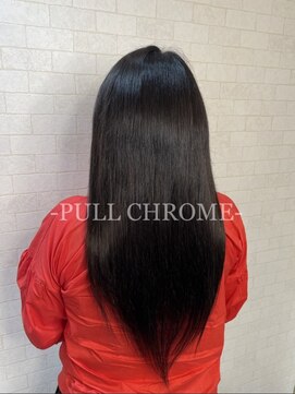 プルクローム(PULL CHROME) 【PULL EXTE】黒髪カラー/カラーエクステ/エクステカラー