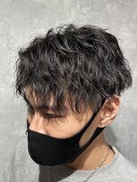 レイズ 名古屋(RAYS) ツイストスパイラルパーマショート刈り上げマッシュ h