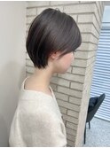 大人可愛い30代40代50ショートボブショート丸みショート