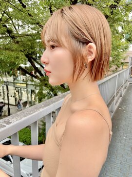 サンドシーン(sand scene) @abiru_sand/ショートボブ/くびれボブ/大人可愛い20代30代40代