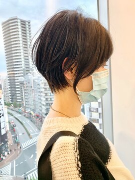 アルトル 池袋(altru) ◇大人可愛い20代30代40代50代前下がりショートボブ丸みショート