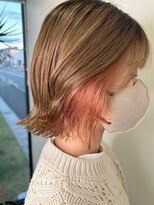 イーストハムアネーロ(EAST HAM anello) インナーカラーピンク