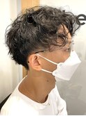 韓国マッシュxコンマヘアxスパイラルパーマ