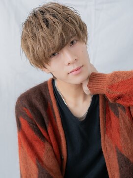 モッズヘアメン 札幌月寒店(mod's hair men) 外国人風ハイトーンがオシャレなツイストパーマヘアa札幌月寒