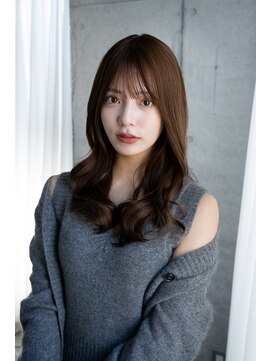 レノラ 本町(LENORA) 20代30代大人かわいいナチュラル暗髪エアーストレートヘア