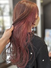 圧倒的な技術で魅せる”art to hair”のデザインカラー♪当店こだわりのパーマスタイル♪