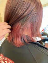 ファーレンピュアスウィート(fahren-pure-suite)&nbsp;インナーカラー/ウルフカット/レッド系カラー