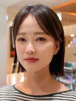 クラン 横浜(Clanc)&nbsp;くびれヘア ハイライトカラー アプリコットオレンジ 夏