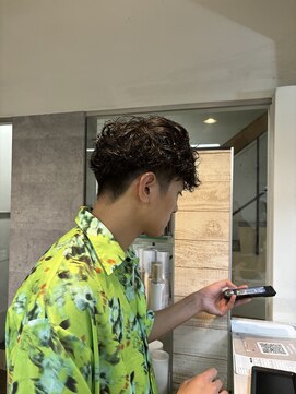 ハイル(KHAIR) スパイラルで綺麗に収まる 《谷 昂将》