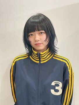 サクラ オモテサンドウ(SAKURA) ブルーブラック×ウルフ◎表参道