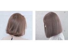 ブリーチレス透明感カラーが可能に☆