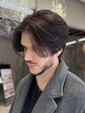 ピークアブー 原宿ハラカド(PEEK-A-BOO) スーツ/センターパート/ダークアッシュ/ツーブロック