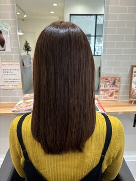髪染め工房あーる 髪質改善トリートメントとカラー
