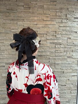 ヘアー ブブース(HAIR BO BOOSE) 袴ヘアアレンジ