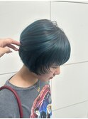 マッシュショートｘイルミナカラーｘオージュアトリートメント