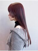 顔周りレイヤー韓国ヘア美髪ロング_ba545874