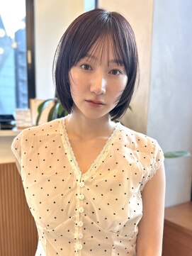 ロンドフルール 大宮東口(Lond fleur) ミニウルフレイヤーカット顔周り前髪韓国ミディアムロング/大宮