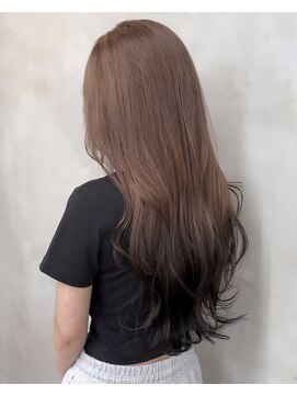 イキプラスディードットログ 大和八木駅前店(ikii+D.Log) エンドカラー/グラデーション/裾カラー/ベージュ/奈良/橿原