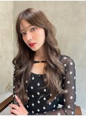 Aimee 町田 ミックス巻き×オリーブベージュ