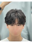 韓国メンズヘア/カルマパーマ/ニュアンスパーマ*渋谷/MEN'S/眉毛
