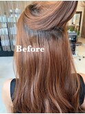 美髪矯正【髪質改善ストレート】ビフォー×アフター