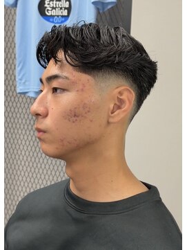 ヘアーラボ 樟葉(Hair Labo) Curtain スキンフェード 枚方 南楠葉