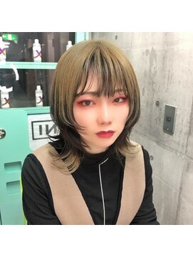 インク 渋谷(INK.) ボブ/フェザーバング/大人かわいい/グラデハイライト[渋谷]